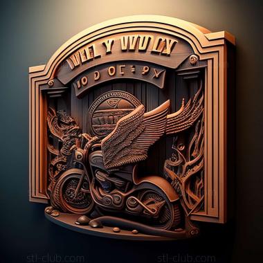 3D model Harley Davidson Street (STL)